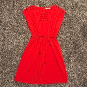 Red work appropriate dress